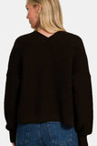 Zenana Open Front Drop Shoulder Sweater Cardigan - Trendsi - Flyclothing LLC