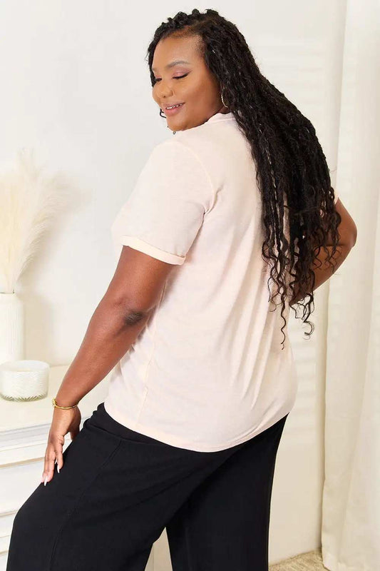 Simply Love BE KIND Graphic Round Neck T-Shirt - Trendsi - Flyclothing LLC