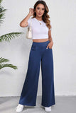 Wide Leg Jeans with Pockets - Trendsi - Flyclothing LLC