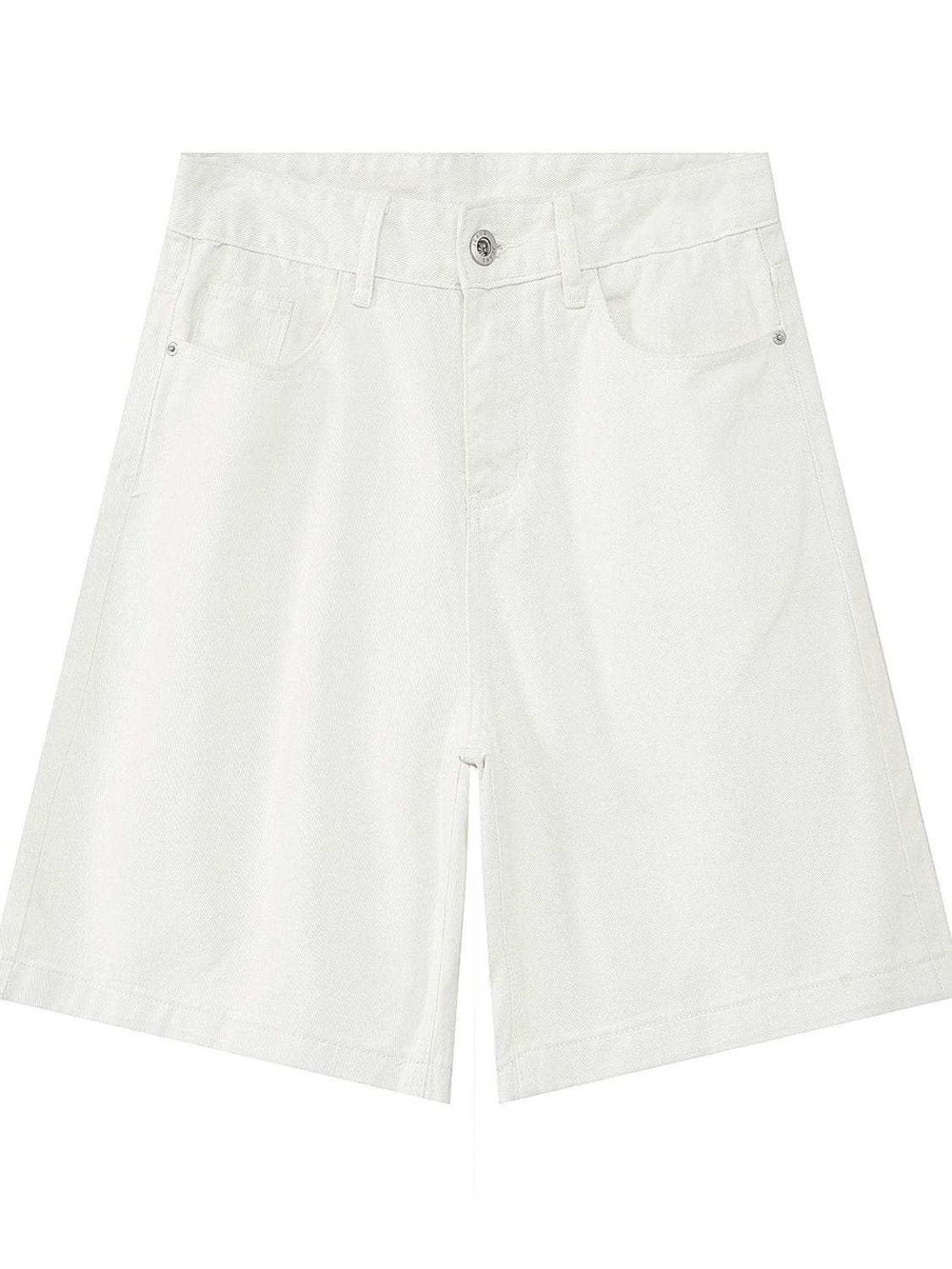Men's Washed Denim Shorts with Pockets - Trendsi - Flyclothing LLC