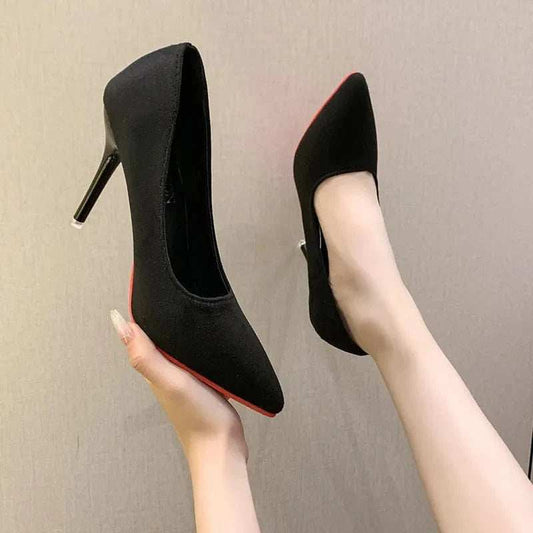 Point Toe Stiletto Pumps - Trendsi - Flyclothing LLC