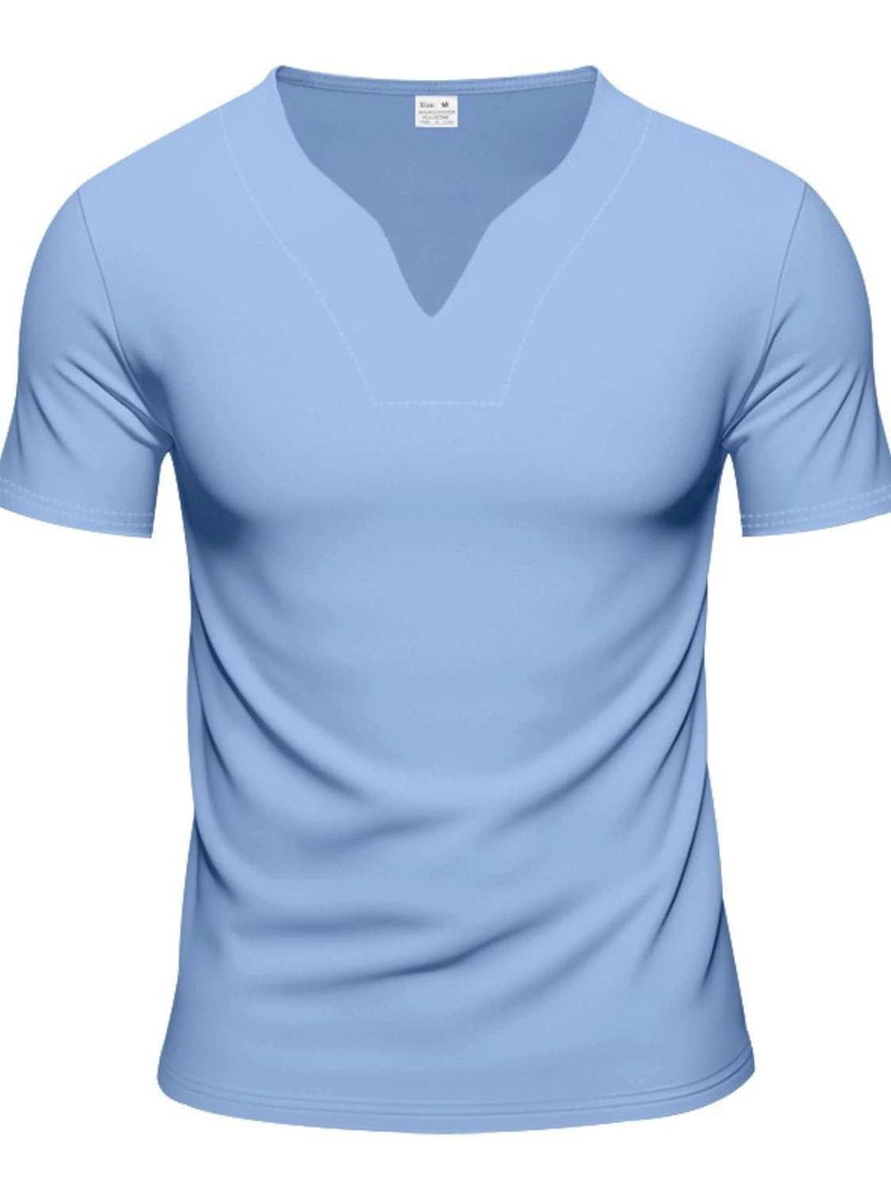 Men's Full Size Short Sleeve T-Shirt Plus Size - Trendsi - Flyclothing LLC