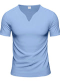 Men's Full Size Short Sleeve T-Shirt Plus Size - Trendsi - Flyclothing LLC