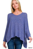 Zenana Dolman Sleeve V-Neck Sweater - Trendsi - Flyclothing LLC