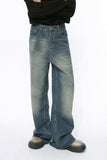 Men's Wide Leg Jeans with Pockets - Trendsi - Flyclothing LLC