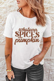 WHATEVER SPICES YOUR PUMPKIN Graphic Tee - Trendsi - Flyclothing LLC