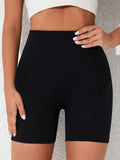 High Waist Active Shorts - Trendsi - Flyclothing LLC