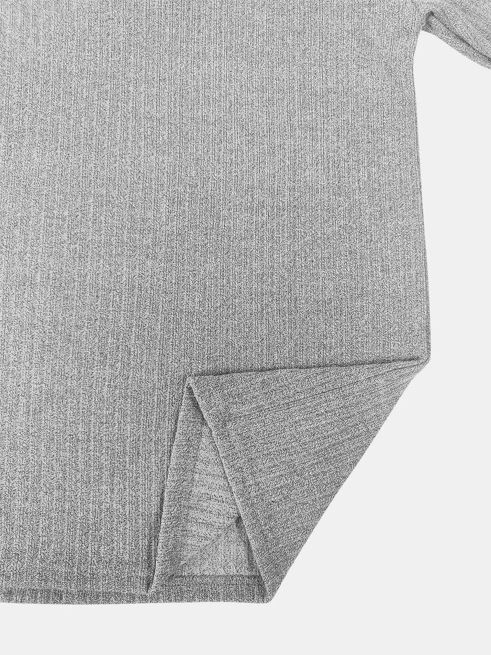 Full Size Quarter Zip Long Sleeve Top - Trendsi - Flyclothing LLC