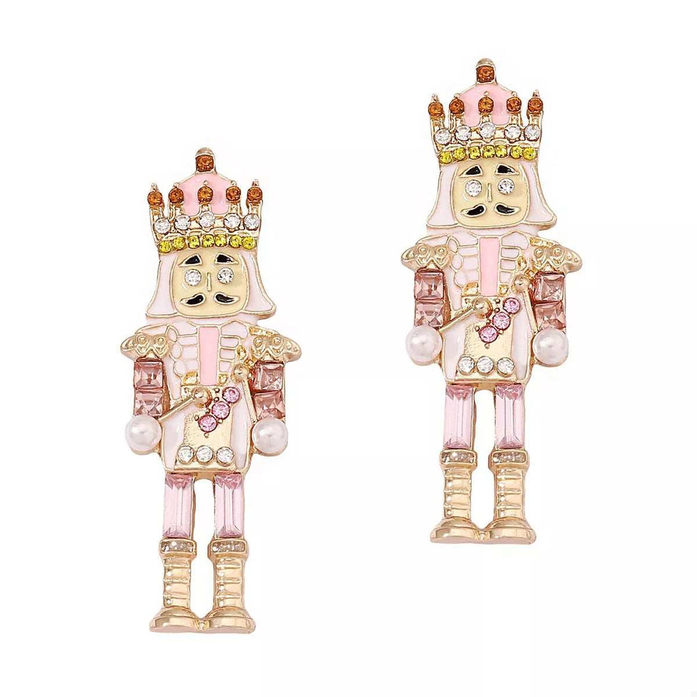 Christmas Nutcracker Earrings - Trendsi - Flyclothing LLC