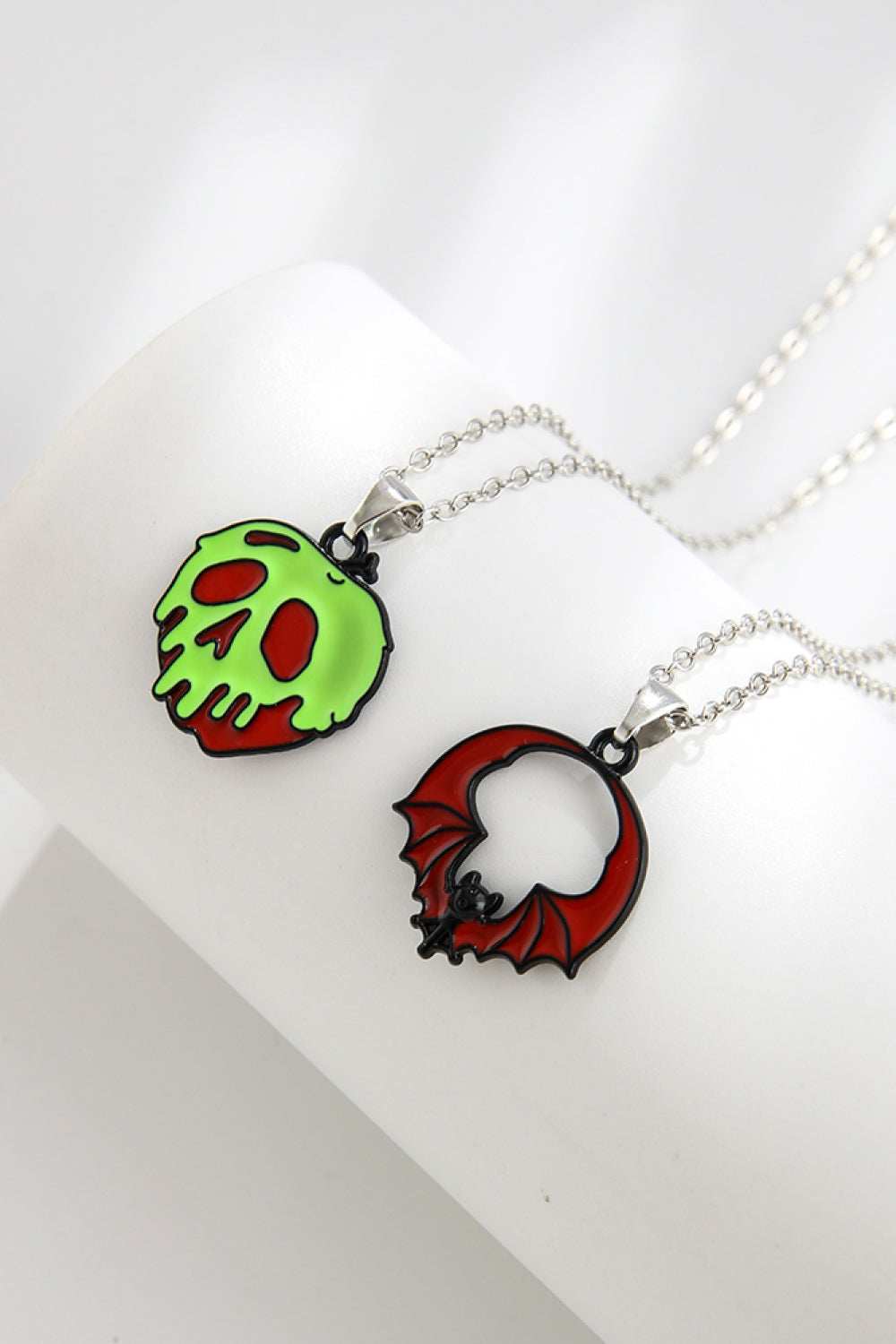 Two-Piece Halloween Theme Necklace Set - Trendsi - Flyclothing LLC