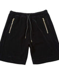 Men's Drawstring Pocketed Shorts with Zip - Trendsi - Flyclothing LLC