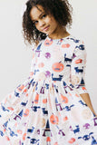 Boo Crew 3/4 Sleeve Pocket Twirl Dress - Mila & Rose ® - Flyclothing LLC