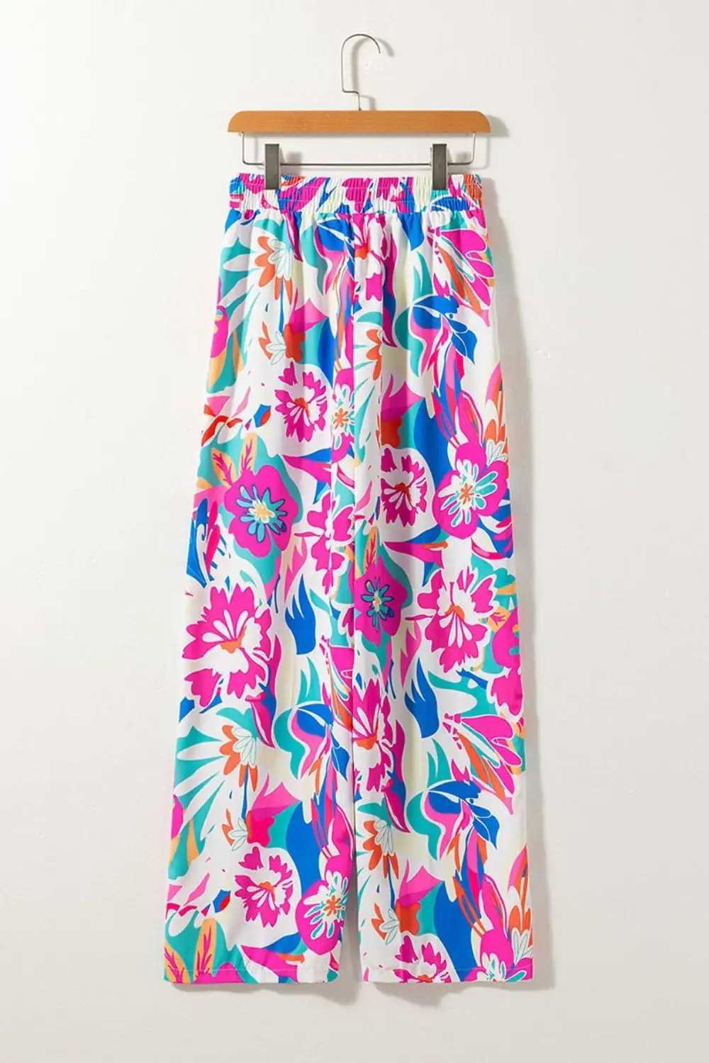 Printed Wide Leg Pants - Trendsi - Flyclothing LLC