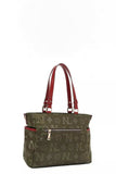Nicole Lee USA Multi-Compartment Convertible Tote Bag - Trendsi - Flyclothing LLC