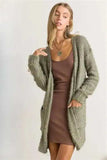 ADORA Comfy Fuzzy Sweater Cardigan - Trendsi - Flyclothing LLC