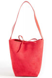 Fame Bucket Pouch Faux Suede Tote Bag - Trendsi - Flyclothing LLC