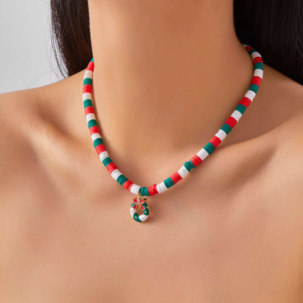 Christmas Pendant Necklace - Trendsi - Flyclothing LLC