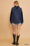 Umgee Open Front Cardigan with Front Pockets - Trendsi - Flyclothing LLC