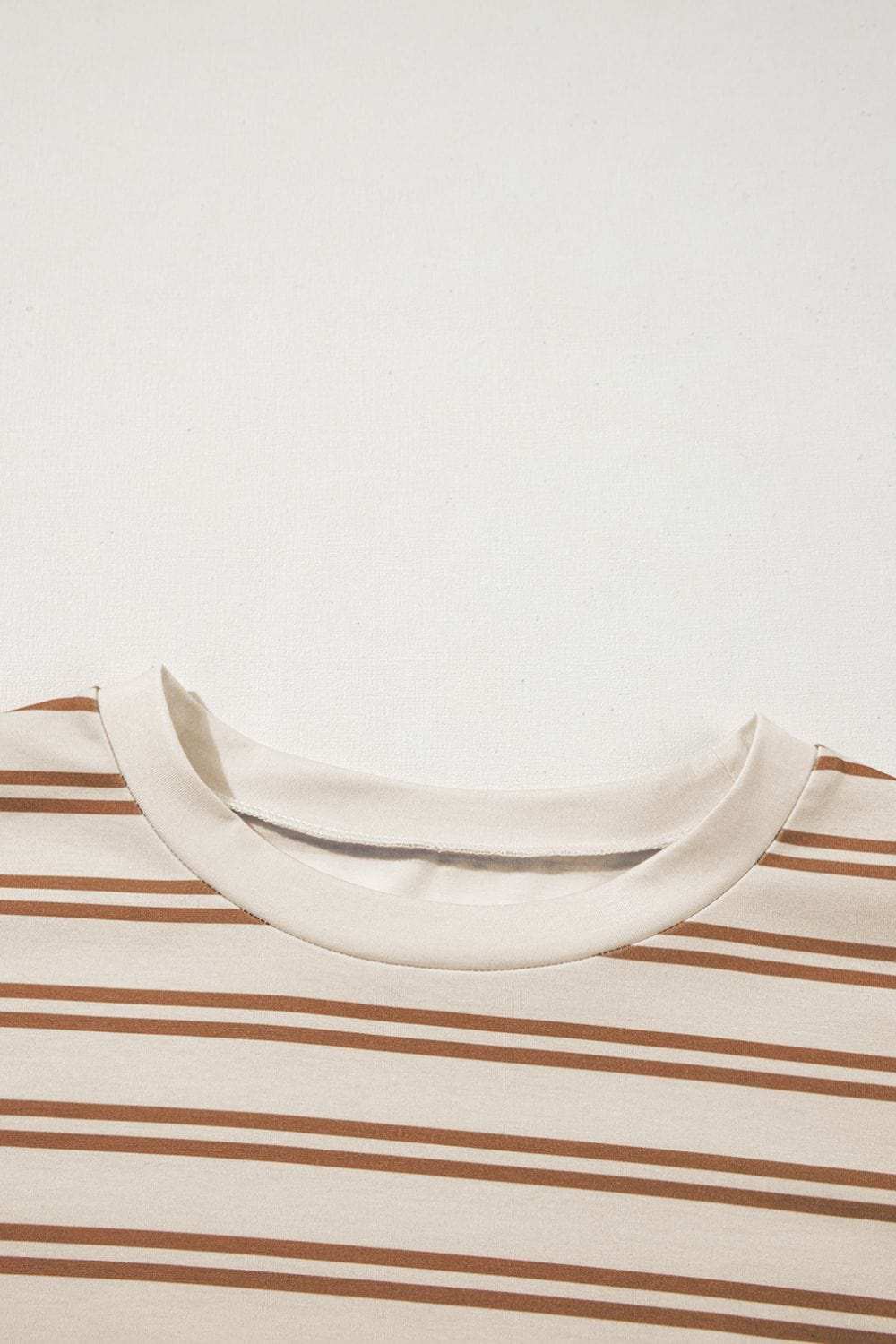 Stripe Round Neck Sleeveless Pocketed Mini Dress - Trendsi - Flyclothing LLC