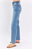 Judy Blue Full Size High Waist Straight Jeans - Trendsi - Flyclothing LLC