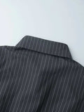 Striped Long Sleeve Shirt Dress - Trendsi - Flyclothing LLC