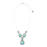 Earth and Sky Blue Turquoise Sterling Silver Necklace - Barse Jewelry - Flyclothing LLC