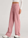 High Waist Wide Leg Pants - Trendsi - Flyclothing LLC