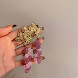 Geometric Circle Drop Earrings - Trendsi - Flyclothing LLC