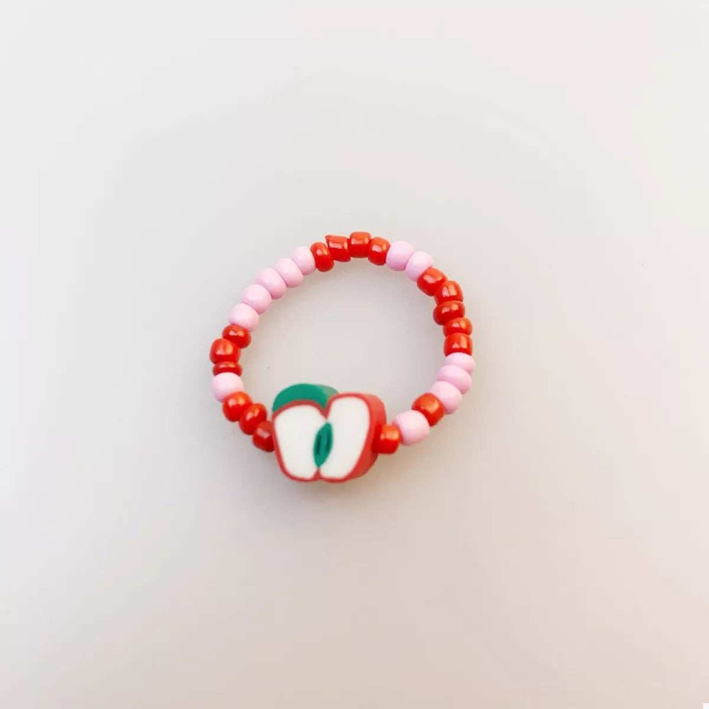 Colorful Fruit Charm Beaded Ring - Trendsi - Flyclothing LLC