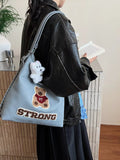 Cute Bear Adjustable Strap Handbag - Trendsi - Flyclothing LLC