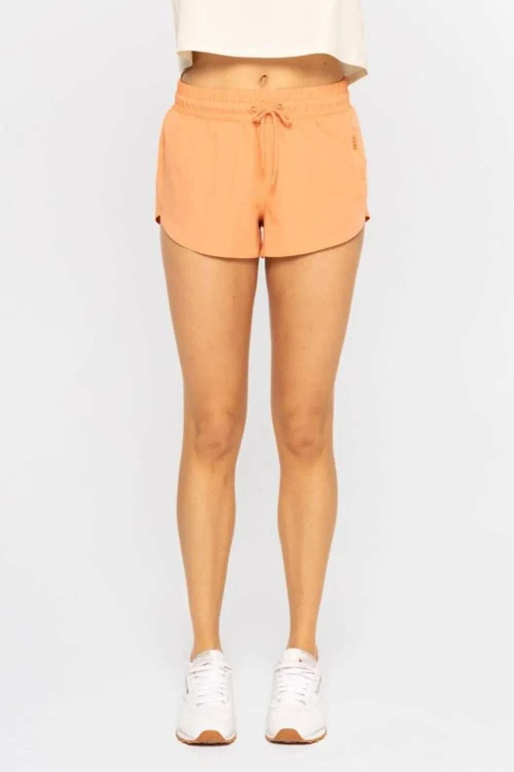 MONO B Drawcord Mini Shorts - Trendsi - Flyclothing LLC