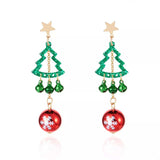 Christmas Tree Ball Drop Earrings - Trendsi - Flyclothing LLC