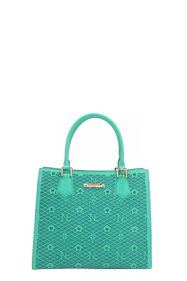 Nicole Lee USA Structured Tote Bag - Trendsi - Flyclothing LLC