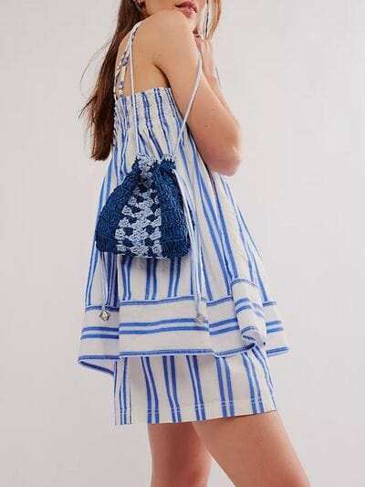 Smocked Square Neck Cami and Shorts Set - Trendsi - Flyclothing LLC