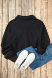 Half Zip Long Sleeve Sweatshirt - Trendsi - Flyclothing LLC