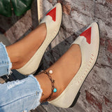 Mesh Point Toe Flat Slip-Ons - Trendsi - Flyclothing LLC