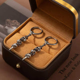 Halloween Skull Chain Drop Earrings - Trendsi - Flyclothing LLC