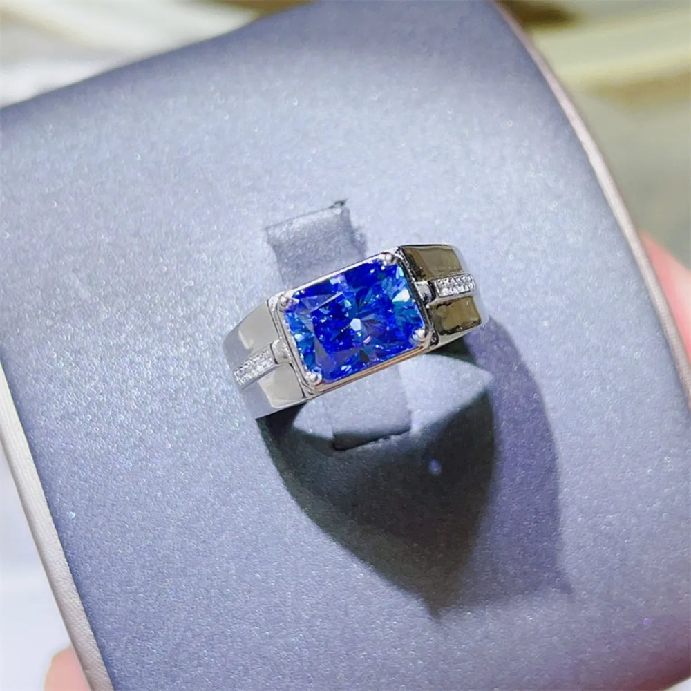 2 Carat Moissanite 925 Sterling Silver Ring - Trendsi - Flyclothing LLC