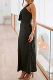 Single Shoulder Sleeveless Maxi Dress - Trendsi - Flyclothing LLC