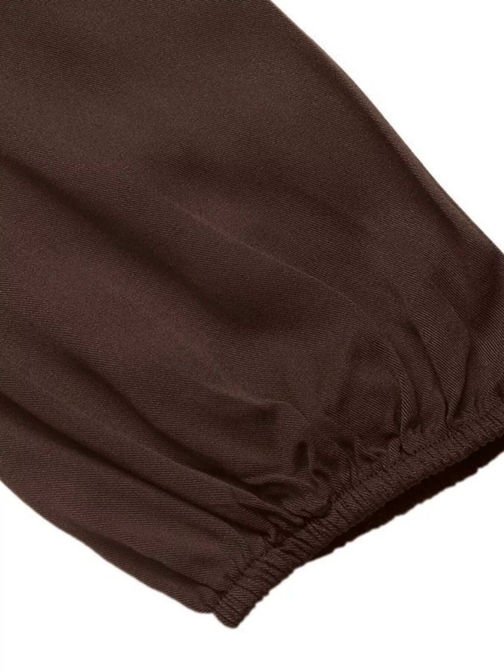 V-Neck Balloon Sleeve Midi Dress - Trendsi - Flyclothing LLC