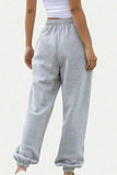 Elastic Waist Joggers with Pockets - Trendsi - Flyclothing LLC