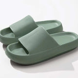 Open Toe Platform Slippers - Trendsi - Flyclothing LLC