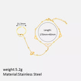 18K Gold-Plated Chain Bracelet - Trendsi - Flyclothing LLC