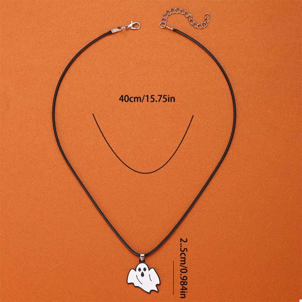Halloween Ghost Pendant Necklace - Trendsi - Flyclothing LLC