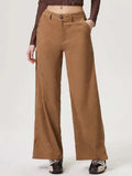 Wide Leg Pants with Pockets - Trendsi - Flyclothing LLC