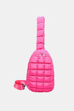 Quilted Nylon Crossbody Bag - Trendsi - Flyclothing LLC