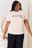 Simply Love MAMA Heart Graphic T-Shirt - Trendsi - Flyclothing LLC