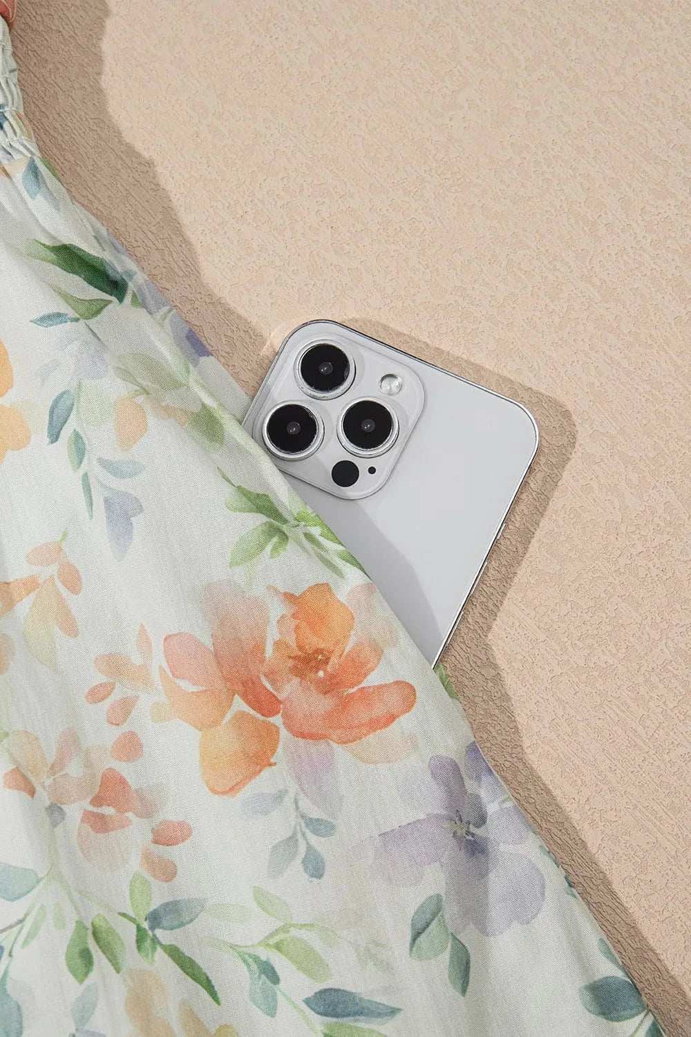 Frill Notched Puff Sleeve Dress - Trendsi - Flyclothing LLC