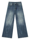 Wide Leg Jeans with Pockets - Trendsi - Flyclothing LLC