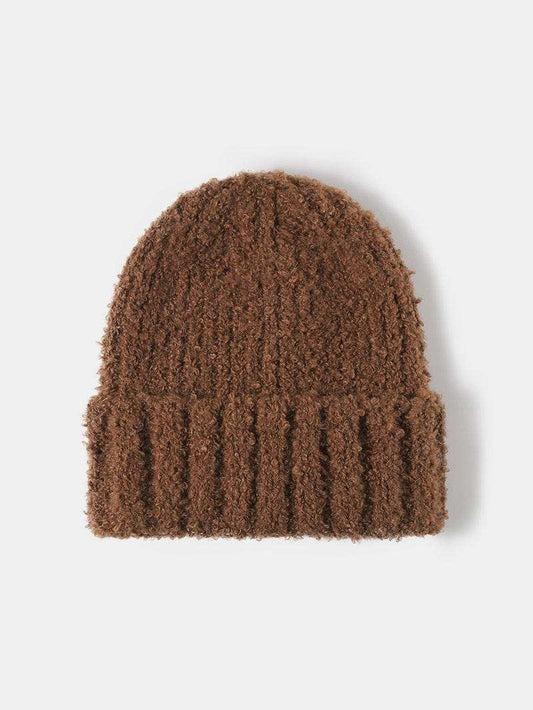 Thermal Teddy Knit Hat - Trendsi - Flyclothing LLC
